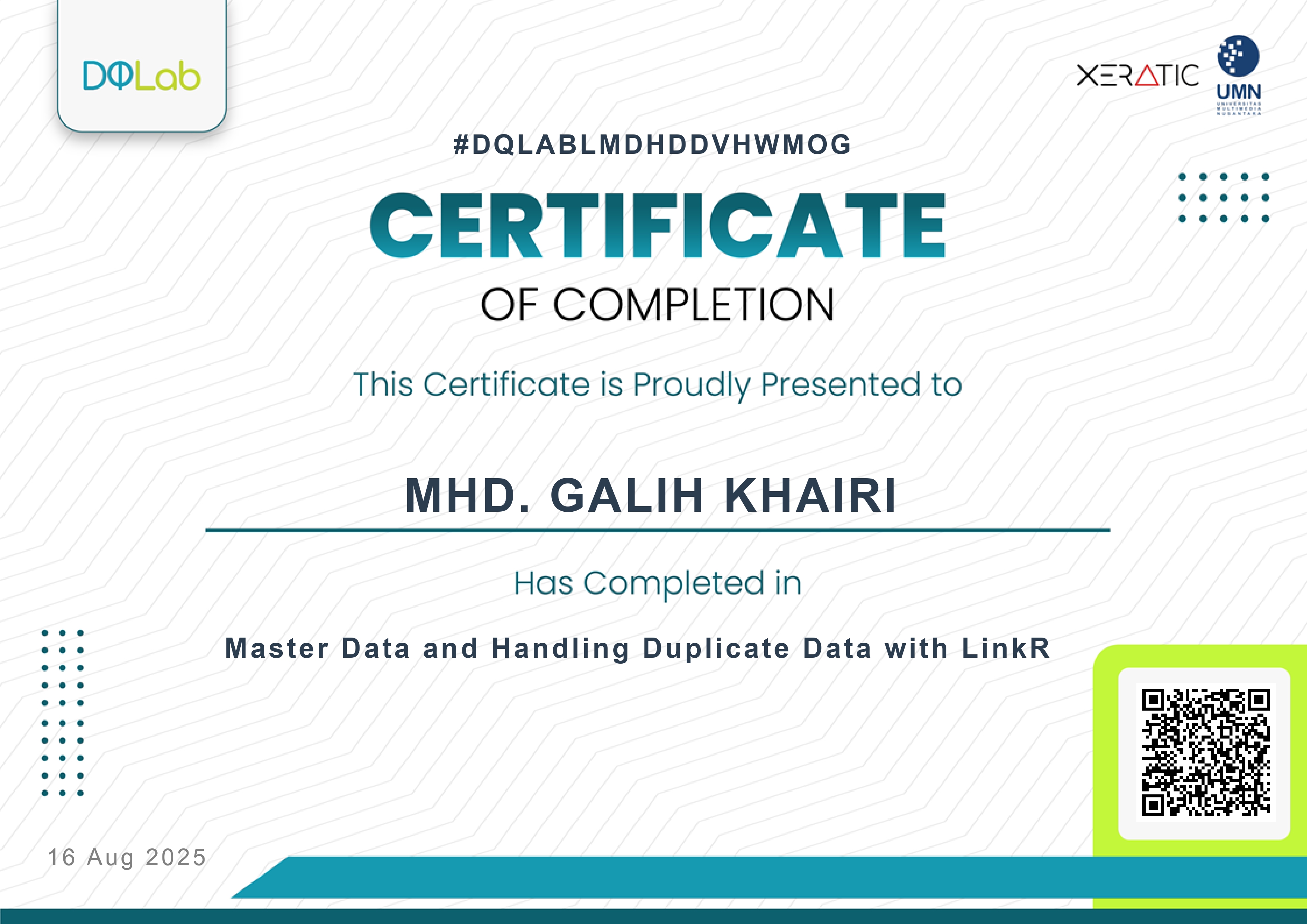 Master Data & Handling Duplicate Data